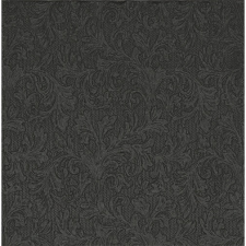 SZALVÉTA, 20 DB, 33X33 CM, 3 RÉTEGŰ, FEKETE asztalterítő és szalvéta