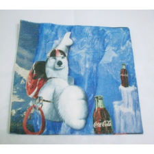  Szalvéta 33x33cm, coca cola jegesmedve/Cikksz:160051 asztalterítő és szalvéta
