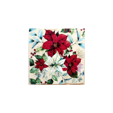  Szalvéta – mikulásvirágok papírárú, csomagoló és tárolóeszköz