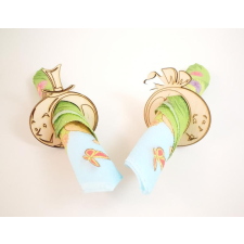  Szalvétagyűrű, esküvői pár dekorációs kellék