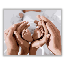 Számfestő Az élet csodája - számfestő készlet kreatív és készségfejlesztő