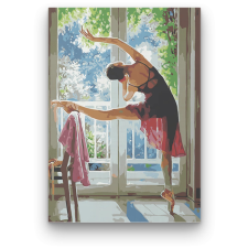 Számfestő Balerina - számfestő készlet kreatív és készségfejlesztő