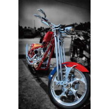 Számfestő Chopper Motor - gyémántszemes kirakó kreatív és készségfejlesztő