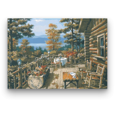 Számfestő Élet az Erdőben - számfestő készlet kreatív és készségfejlesztő