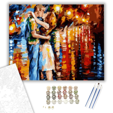 Számfestő.hu Absztrakt Szerelem - számfestő készlet – 40×50 cm (Keretre feszítve) kreatív és készségfejlesztő