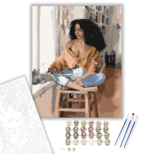 Számfestő.hu Állatbarát - számfestő készlet – 40×50 cm (Keretre feszítve) kreatív és készségfejlesztő