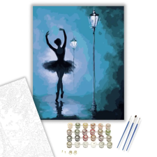 Számfestő.hu Balett az éjszakában - számfestő készlet – 60×70 cm (Keretre feszítve) kreatív és készségfejlesztő