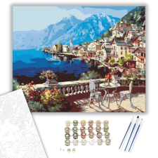 Számfestő.hu Bámulatos Kilátás - számfestő készlet – 40×50 cm (Keretre feszítve) kreatív és készségfejlesztő