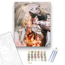 Számfestő.hu Belső tűz - számfestő készlet – 40×50 cm (Keretre feszítve) kreatív és készségfejlesztő