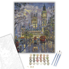 Számfestő.hu Big Ben London - számfestő készlet – 40×50 cm (Keretre feszítve) kreatív és készségfejlesztő