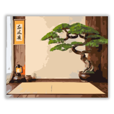Számfestő.hu Bonsai és Zen Kalligráfia - számfestő készlet kreatív és készségfejlesztő