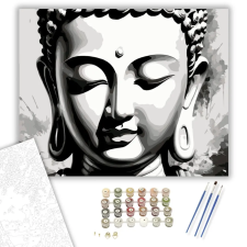 Számfestő.hu Buddha Arc Nyugalomban - számfestő készlet – 50×60 cm (Keret nélkül) kreatív és készségfejlesztő