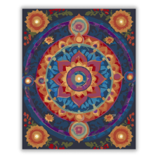 Számfestő.hu Chakra Harmónia Mandala - számfestő készlet kreatív és készségfejlesztő