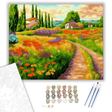 Számfestő.hu Farm - számfestő készlet – 40×50 cm (Keretre feszítve) kreatív és készségfejlesztő