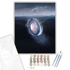 Számfestő.hu Fény - számfestő készlet – 40×50 cm (Keretre feszítve) kreatív és készségfejlesztő