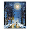Számfestő.hu Holdfényes Téli Séta - számfestő készlet