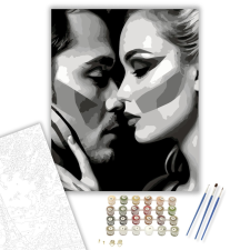 Számfestő.hu Intim Pillanat - számfestő készlet – 40×50 cm (Keretre feszítve) kreatív és készségfejlesztő