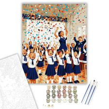 Számfestő.hu Iskolai Év Végi Ünnepség - számfestő készlet – 60×70 cm (Keret nélkül) kreatív és készségfejlesztő