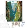 Számfestő.hu Itaimbezinho Canyon Fenséges Szurdoka - számfestő készlet – 40×50 cm (Keretre feszítve)