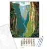 Számfestő.hu Itaimbezinho Canyon Fenséges Szurdoka - számfestő készlet – 80×100 cm (Keretre feszítve)