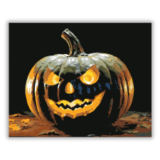 Számfestő.hu Kísérteties fények Halloween-kor - számfestő készlet kreatív és készségfejlesztő