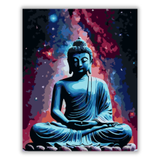 Számfestő.hu Kozmikus Buddha Meditációban - számfestő készlet kreatív és készségfejlesztő