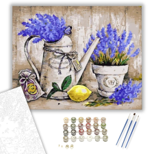 Számfestő.hu Levendula - számfestő készlet – 40×50 cm (Keretre feszítve) kreatív és készségfejlesztő