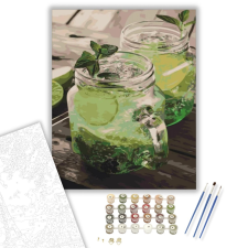 Számfestő.hu Limonádé - számfestő készlet – 40×50 cm (Keretre feszítve) kreatív és készségfejlesztő