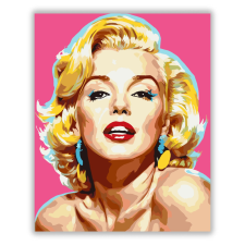 Számfestő.hu Marilyn Monroe Pop Art Portré - számfestő készlet kreatív és készségfejlesztő