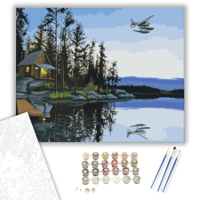 Számfestő.hu Mesébe illő - számfestő készlet – 40×50 cm (Keretre feszítve) kreatív és készségfejlesztő