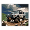 Számfestő.hu Nagy Teljesítményű 4x4 Off-Road a Hegyekben - számfestő készlet