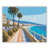 Számfestő.hu Nizzai Tengerparti Sétány - számfestő készlet