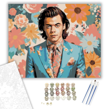 Számfestő.hu Pop Art Portré - számfestő készlet – 50×60 cm (Keretre feszítve) kreatív és készségfejlesztő