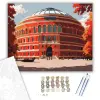Számfestő.hu Royal Albert Hall Őszi Fényben - számfestő készlet – 40×50 cm (Keretre feszítve)