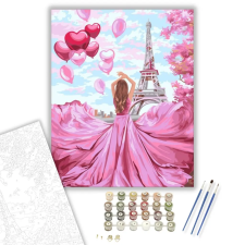 Számfestő.hu Szerelmesnek lenni - számfestő készlet – 60×70 cm (Keretre feszítve) kreatív és készségfejlesztő