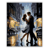 Számfestő.hu Táncoló Szerelmespár Esőben - számfestő készlet