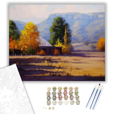 Számfestő.hu Vadonban az élet - számfestő készlet – 40×50 cm (Keretre feszítve) kreatív és készségfejlesztő