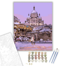 Számfestő.hu Varázslatos este - számfestő készlet – 40×50 cm (Keretre feszítve) kreatív és készségfejlesztő