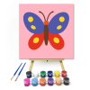 Számfestő.hu Vidám Narancssárga Pillangó - gyerek számfestő készlet