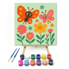 Számfestő.hu Vidám Pillangók a Virágok Között - gyerek számfestő készlet