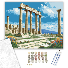 Számfestő.hu Volubilis Római Romjai - számfestő készlet – 40×50 cm (Keretre feszítve) kreatív és készségfejlesztő