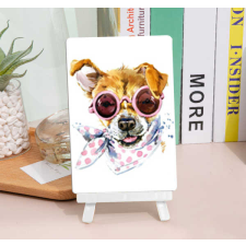Számfestő Kutyus napszemüvegben - gyémántszemes tábla kirakó kreatív és készségfejlesztő