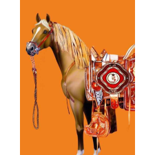 Számfestő Ló Nyeregben - gyémántszemes kirakó kreatív és készségfejlesztő