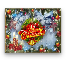 Számfestő Merry Christmas - számfestő készlet kreatív és készségfejlesztő