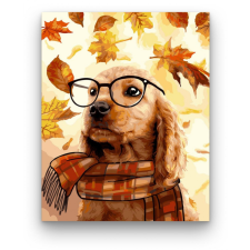 Számfestő Okos kutya - számfestő készlet kreatív és készségfejlesztő