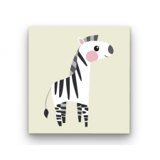 Számfestő Piros Arcú Zebra - gyerek számfestő készlet kreatív és készségfejlesztő