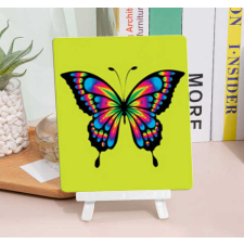 Számfestő Színes pillangó - gyémántszemes tábla kirakó kreatív és készségfejlesztő