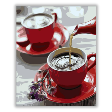 Számfestő Tea délután - számfestő készlet kreatív és készségfejlesztő