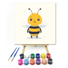 Számfestő Vidám méhecske - gyerek számfestő készlet kreatív és készségfejlesztő