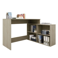  Számítógépasztal, sonoma tölgy, univerzális, KORNER 2 NEW bútor